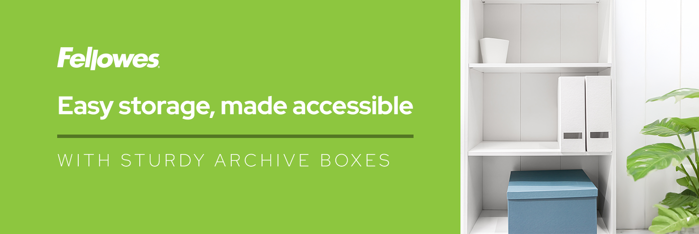 Storage Boxes - Fellowes